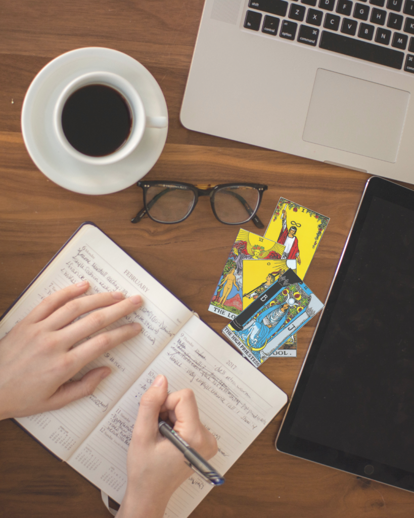 creative writing with tarot